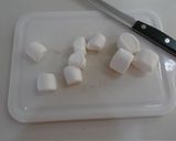 バレンタイン♡マシュマロ＆チョコトースト作り方1写真
