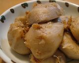 里芋の土佐煮作り方5写真