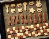 秘密だった私のクッキー！キャラクター有り作り方18写真