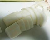豚の角煮の残りで♪圧力鍋5分☆大根の煮物作り方7写真
