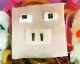 簡単☆マインクラフト キャラ弁☆作り方4写真