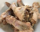 手羽元★酒粕と味噌づけ焼き作り方3写真