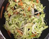 子供も食べる！豚オイキム焼きそば☆作り方3写真