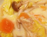 鶏肉の中華ミルクスープ作り方7写真