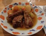 スペアリブで肉じゃが(角煮風)作り方8写真