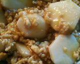 里芋鶏肉そぼろあんかけ作り方4写真