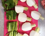 風邪予防♡身体にやさしいかぶのそぼろ煮♡作り方1写真