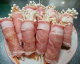 お弁当に!豚肉巻き巻き作り方5写真