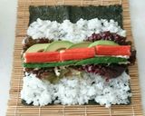 節分の恵方巻に♪アボカドとツナのサラダ巻作り方4写真
