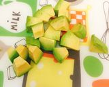 ツナアボカドのわさび醤油トースト☆作り方1写真