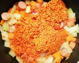 簡単！レンズ豆とウインナーのコンソメ煮作り方8写真