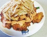 簡単もやしと豚ヒレカツのオーロラソース作り方8写真