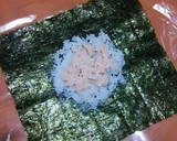 節分弁当 おにぎらずのソーセージ鬼くん作り方1写真