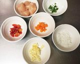 犬ごはん 鳥ささみon野菜あんかけ作り方1写真