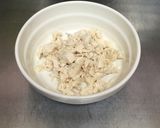 犬ごはん 鳥ささみon野菜あんかけ作り方3写真
