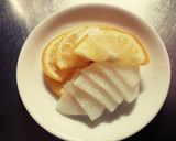 黄色カボスとカリフラワーの甘酢漬け作り方7写真