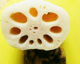 レンコンと赤だいこんの酢の物作り方1写真