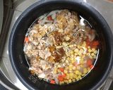 コストコロティサリーチキンで炊き込みご飯作り方2写真