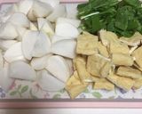 かぶと京あげの炒め味噌煮作り方1写真