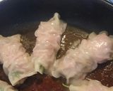 豚肉巻き牡蠣の餃子の皮包み作り方6写真