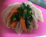 鶏胸肉 野菜巻き作り方1写真