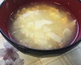 簡単☆豆腐と卵のとろりんスープ作り方2写真