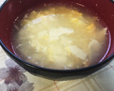 簡単☆豆腐と卵のとろりんスープ作り方2写真