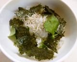 調味料なし☆三つ葉とじゃこの混ぜご飯作り方2写真
