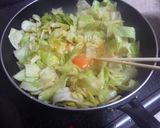 キャベツ＆ツナ＆卵の簡単炒め作り方3写真