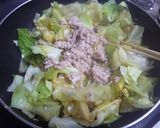 キャベツ＆ツナ＆卵の簡単炒め作り方4写真