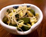 茎ワカメに豆もやし。作り方4写真