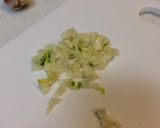 あったまる〜☆にんにく生姜味噌汁作り方1写真