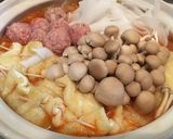 ●韓国風●鶏団子鍋作り方5写真