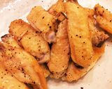 トースターで鶏手羽中の黒胡椒グリル作り方10写真