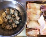 魚介のレモン蒸し焼き作り方1写真