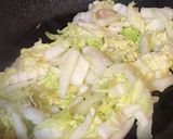 白菜すごもり卵丼作り方3写真