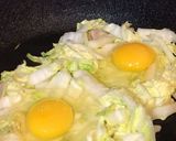 白菜すごもり卵丼作り方4写真