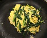フライパン一つで★和風にら玉あんかけ丼作り方7写真
