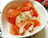 玉葱たっぷり～♡トマトのサラダ作り方10写真