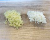 おもてなし小鉢♪はちみつ肉味噌のせ冷奴作り方2写真
