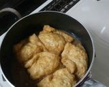 キャベツとひき肉のしっとりお揚げ作り方8写真
