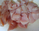 節約！旨い♪鶏むね肉と豆腐のめんつゆ煮！作り方1写真