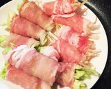 肉巻き野菜*節約、時短、簡単に*作り方2写真