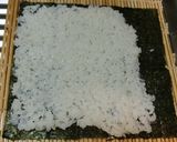まぐろと玉子で☆市松模様の恵方巻作り方5写真