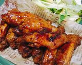 食欲そそる！ニンニク醤油の手羽中炒め。作り方4写真