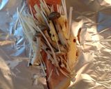 ☆鮭とキノコのホイル焼き バター醤油風味作り方2写真
