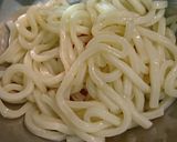 明太うどん作り方2写真