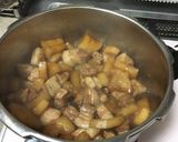 味しみしみ大根入り豚の角煮作り方18写真