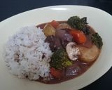 ビーフシチュー(ワイン煮込み風)作り方8写真