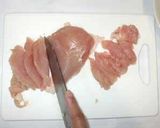 鶏むね肉ポテトチップス焼き♪簡単のりしお作り方2写真